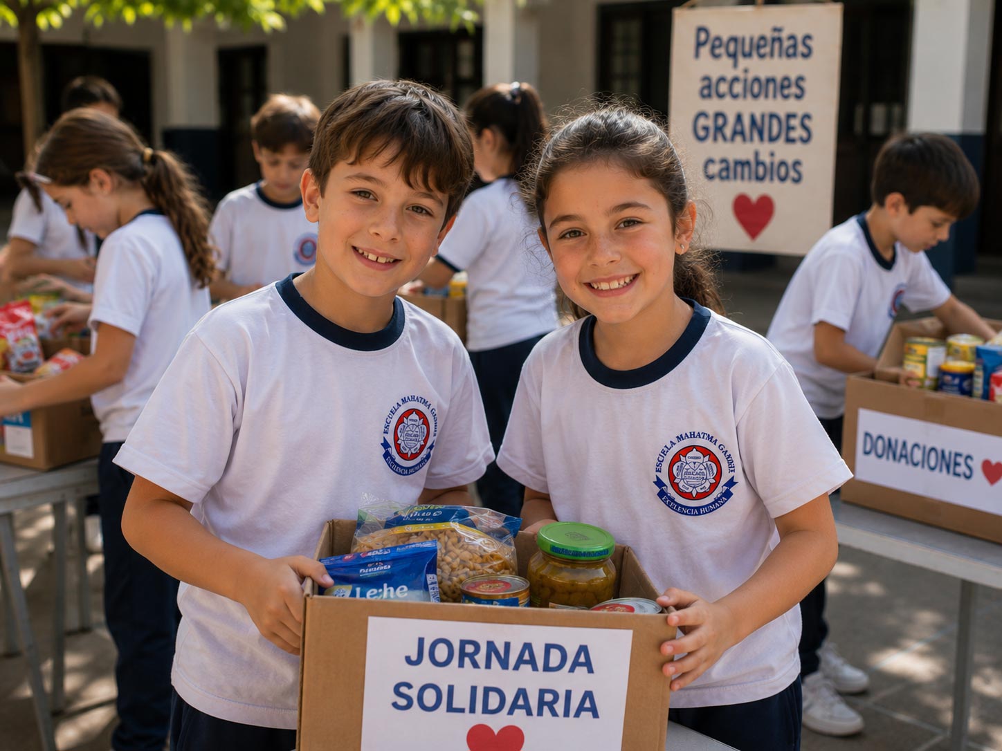 Jornada institucional de la Escuela Mahatma Gandhi